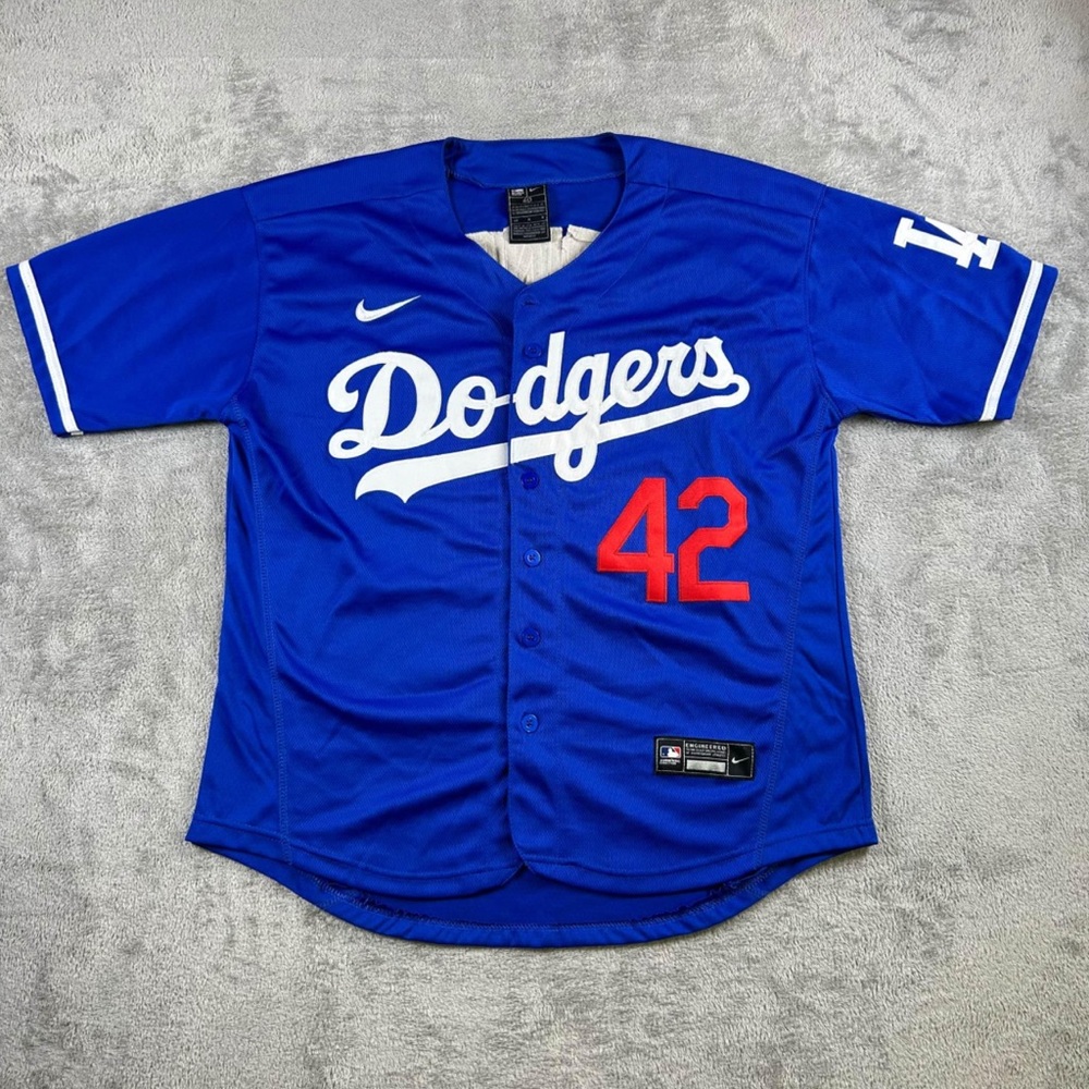 Dodgers Jackie Robinson #42 Jersey Nike